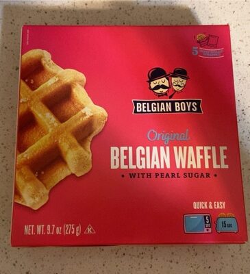 Original Belgian Waffle with Pearl Sugar