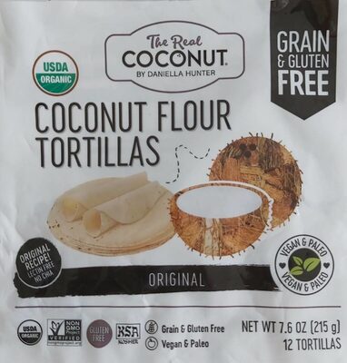 Original Coconut Flour Tortilla