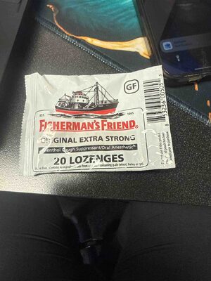 Original Extra Strong Menthol Cough Suppressant/oral Anesthetic 20 Lozenges