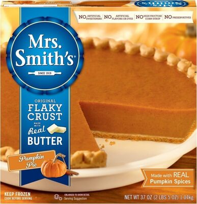 Original Flaky Crust Pumpkin Pie, Butter