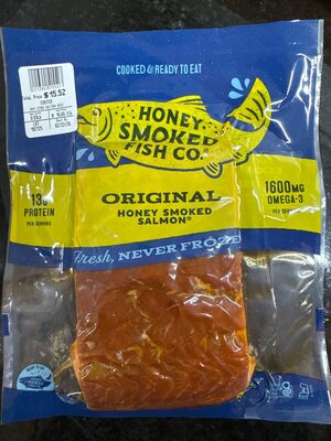Original honey smoked salmon