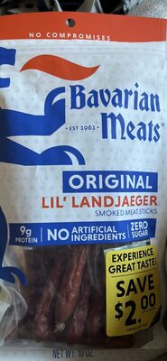 ORIGINAL LIL' LANDJAEGER SMOKED MEAT STICKS