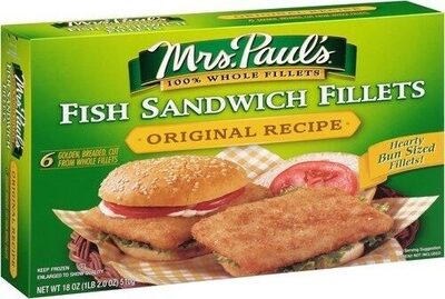Original Recipe Fish Sandwich Fillets