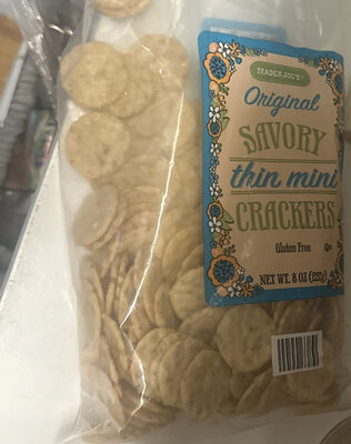 Original Savory Thin Mini Crackers