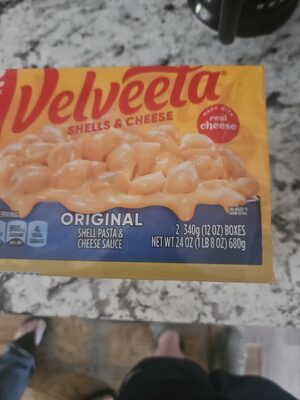 Original Shell Pasta & Creamy Cheese Sauce, Original