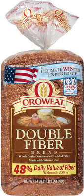 Oroweat double fiber bread -oz