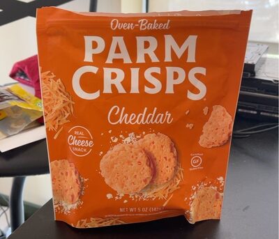 Oven-Baked parm crisps cheddar