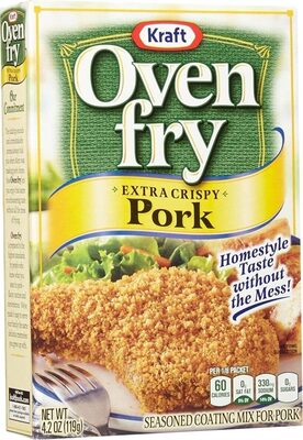 Oven fry extra crispy pork ounces
