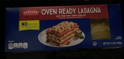Oven Ready Lasagna