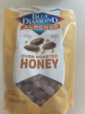 Oven Roasted Honey Almonds