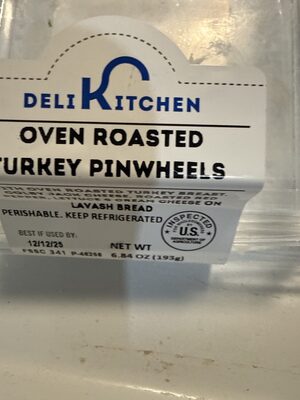 Oven Roasted Turkey Pinwheels