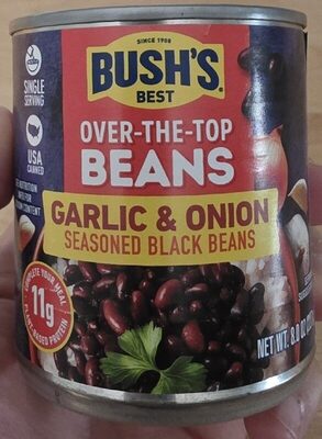 Over-The-Top Beans Garlic & Onion Seasoned Black Beans
