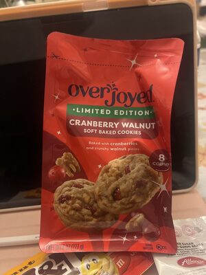 Overjoyed Cranberry Walnut Cookies