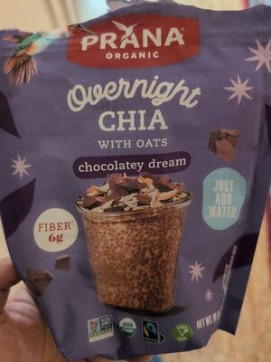 Overnight Chia With Oats Chocolatey Dream