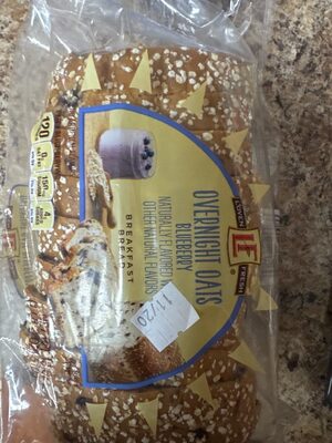 Overnight Oats Blueberry Breakfast Bread