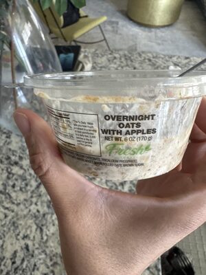 Overnight Oats With Apples