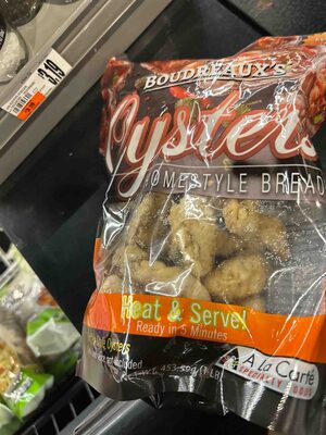 Oysters Homestyle Breaded