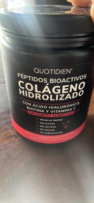 Péptidos Bioactivos Colágeno Hidrolizado con Ácido Hialurónico, Biotina y Vitamina C