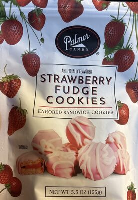 Palmer Strawberry Fudge cookies