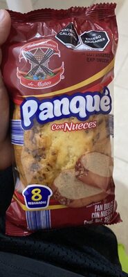 Pan dulce con nueces
