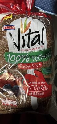 Pan Integral con Frutos Rojos