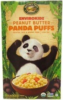 Panda Puffs Peanut Butter Cereal