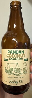 Pandan Coconut Sparkler