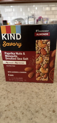 Paprika Nuts & Mesquite Smoked Sea Salt