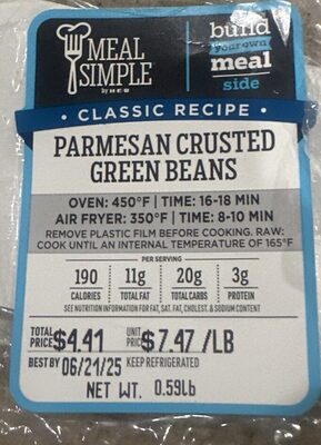 Parmesan Crusted Green Beans