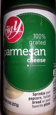 Parmesan grated cheese, parmesan