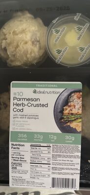 Parmesan Herb-Crusted Cod