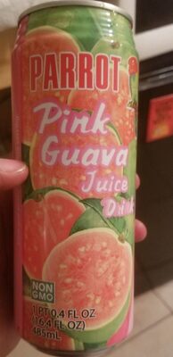 Parrot brand, pink guava juice