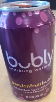 Passionfruit sparkling water