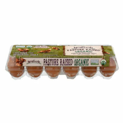 Pasture raised organic eggs
