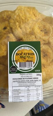 Patacones de Platano Verde