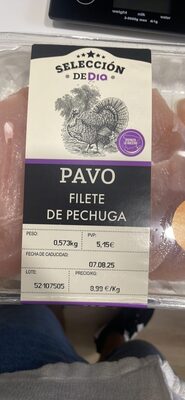Pavo Filete de Pechuga