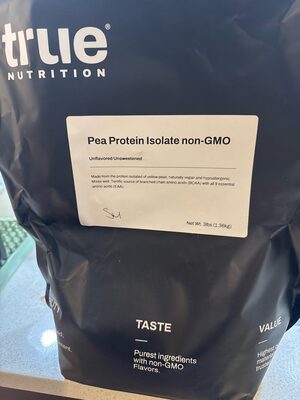 Pea Protein Isolate - Unflavored Unsweetened