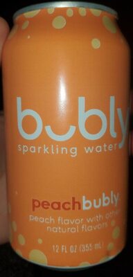 Peach bubly