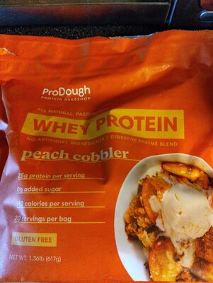 Peach Cobbler Whey Protein