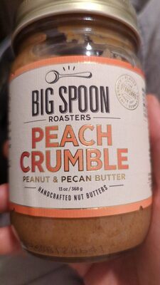 Peach Crumble Peanut & Pecan Butter