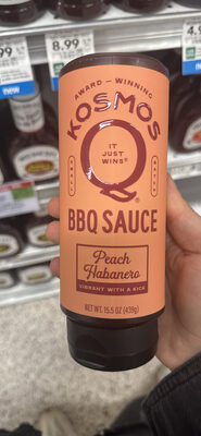 Peach Habanero BBQ Sauce