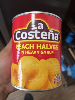 Peach Halves In Heavy Syrup