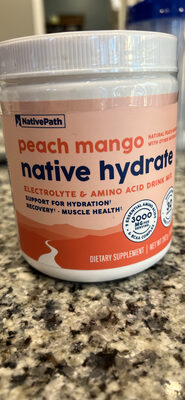 Peach Mango Native Hydrate
