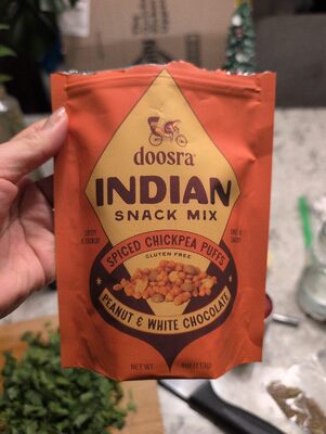 Peanut And White Chocolate Spiced Chickpea Puffs