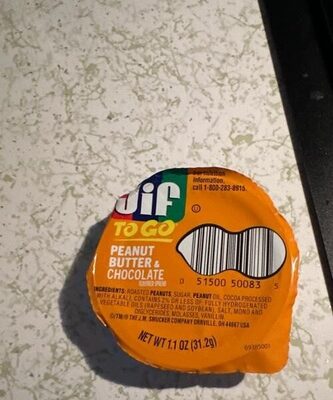 Peanut butter and chocolate