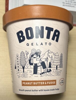 Peanut Butter And Fudge Gelato