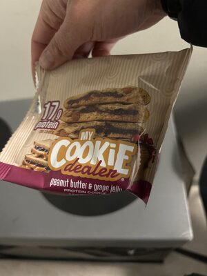 Peanut Butter And Grape Jelly Protein Cookie