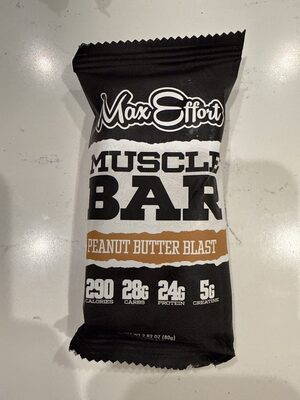 Peanut Butter Blast Muscle Bar