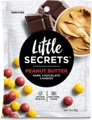Peanut butter dark chocolate candies