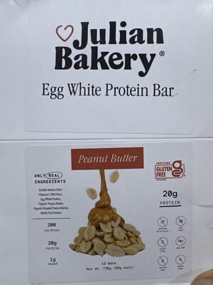 Peanut Butter Egg White Protein Bar
